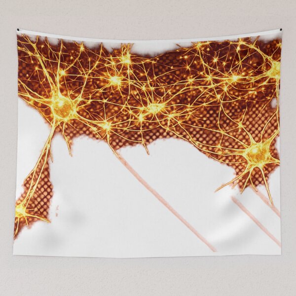 Item preview, Abstract Neural Network Pattern designed and sold by JMDG Studio.