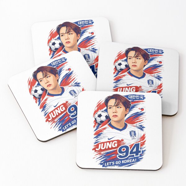 Item preview, JUNG 94 - Let's Go Korea Soccer Fan Art designed and sold by SiriusCelestial.