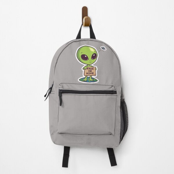 Item preview, Take Me Home | Cute Lost Alien Cartoon designed and sold by SmokingAlien.