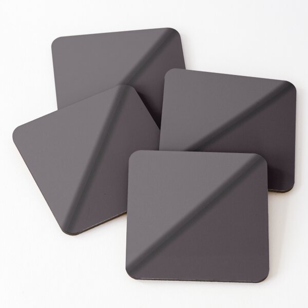 Item preview, Minimalist Dark gray and Eggplant designed and sold by pluielegere.