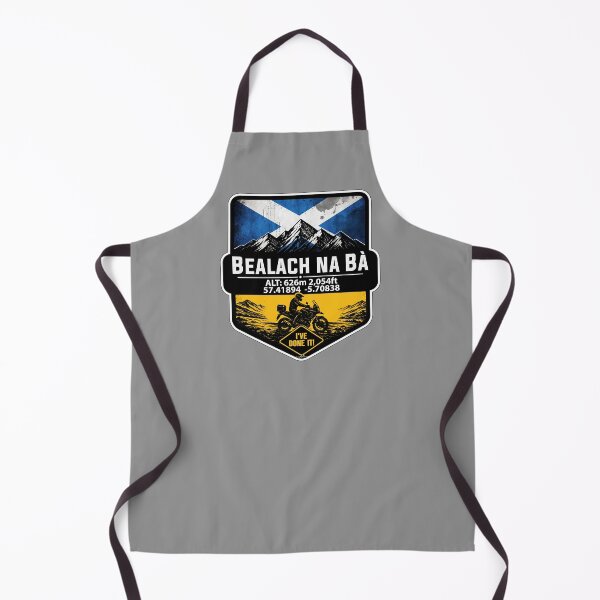 Item preview, Bealach na Ba Pass of the Cattle Applecross Scotland Motorcycle I've Done It Sticker TShirt 03 designed and sold by OuterShellUK.