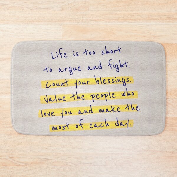 Item preview, Life is too short designed and sold by Fayes4Art.