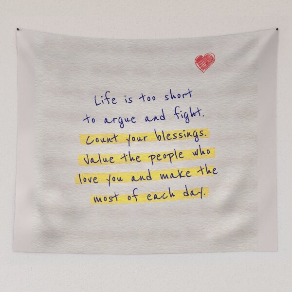 Item preview, Life is too short designed and sold by Fayes4Art.