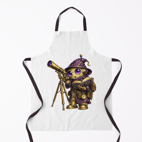 Item preview, Cute Wizard Robot with Telescope designed and sold by Yomere.