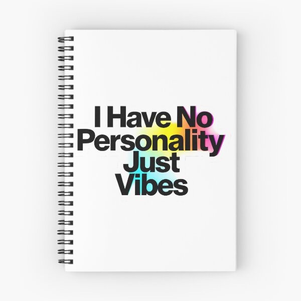 Item preview, I Have No Personality Just Vibes designed and sold by Linework Studio.