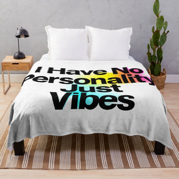 Item preview, I Have No Personality Just Vibes designed and sold by Linework Studio.
