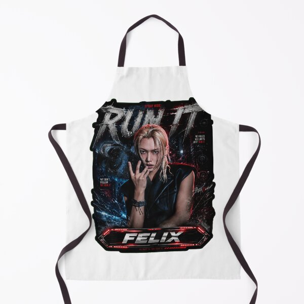 Item preview, Felix Stray Kids Run It deep voice dark warrior stage visual designed and sold by Valeree Store.