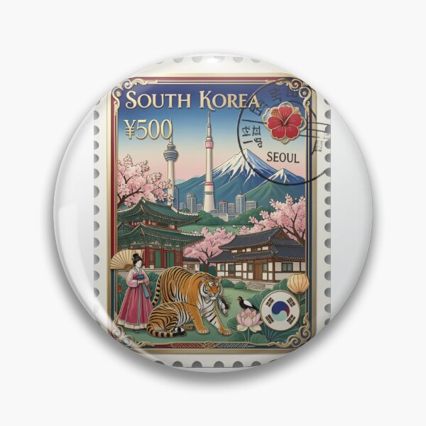 Item preview, South Korea Travel Souvenir designed and sold by rnmdigital.