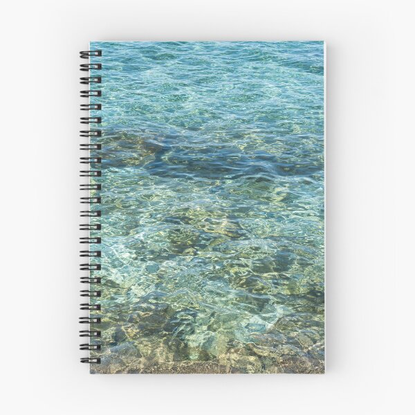 Item preview, Abstracting Seawater - Sunlit Blue Green Ripples like Moire Silk designed and sold by Georgia Mizuleva.