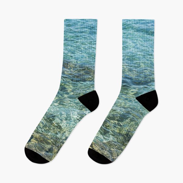Item preview, Abstracting Seawater - Sunlit Blue Green Ripples like Moire Silk designed and sold by Georgia Mizuleva.