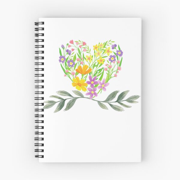 Item preview, Heart mode of Colorful Flowers designed and sold by thepinio00.