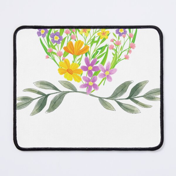 Item preview, Heart mode of Colorful Flowers designed and sold by thepinio00.