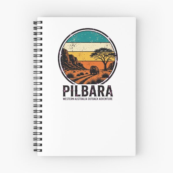 Item preview, Pilbara Western Australia Outback Adventure Vintage Road Trip Travel Crew designed and sold by Yellowriversss.