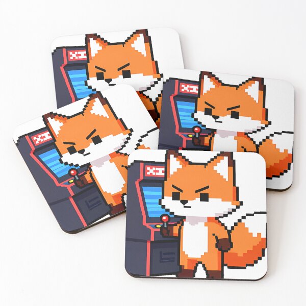 Artikelvorschau, Pixel Fox Arcade-Automat entworfen und verkauft von pumsquare.