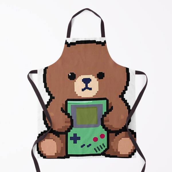 Item preview, 8-Bit Bear with Retro Handheld designed and sold by pumsquare.