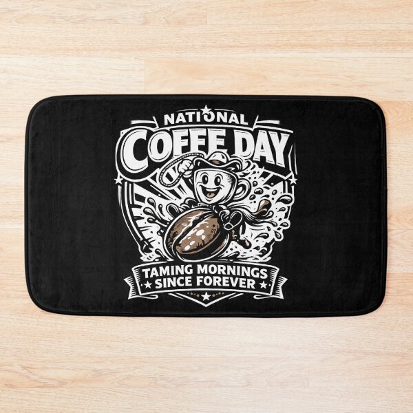 Item preview, Taming Mornings Since Forever National Coffee Day Cute designed and sold by irfanshikh.