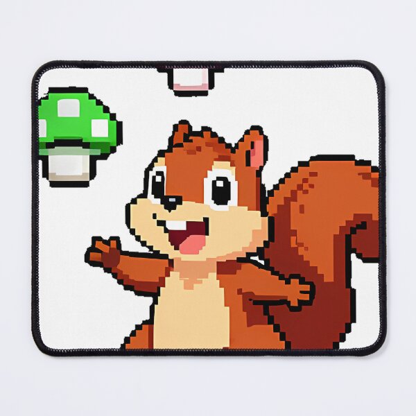 Item preview, Pixel Squirrel Power-Up Collector designed and sold by pumsquare.