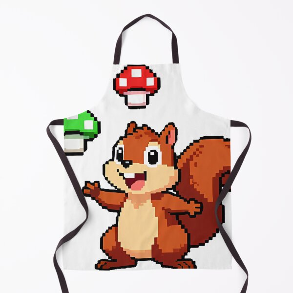 Item preview, Pixel Squirrel Power-Up Collector designed and sold by pumsquare.