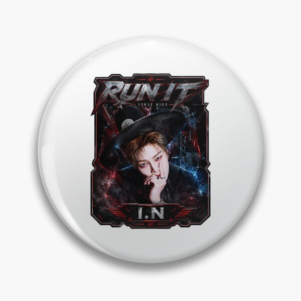 Item preview, Yang Jeongin SKZ I.N Run It Dark Flame Stage Poster designed and sold by Valeree Store.