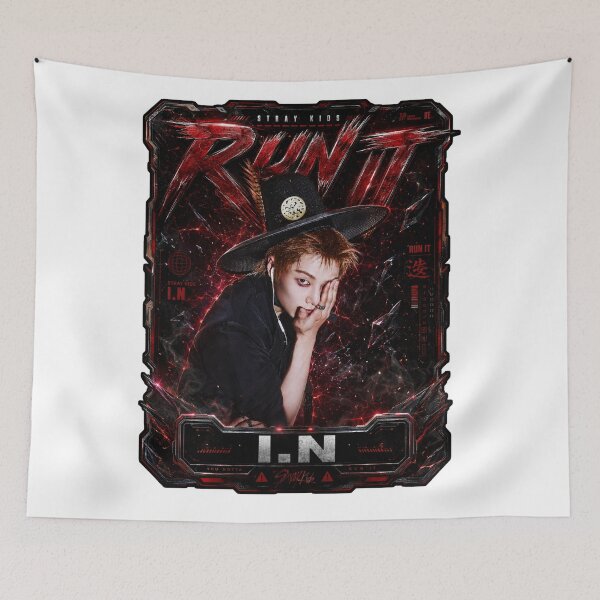 Item preview, SKZ Maknae I.N Run It explosive concert tour visual designed and sold by Valeree Store.