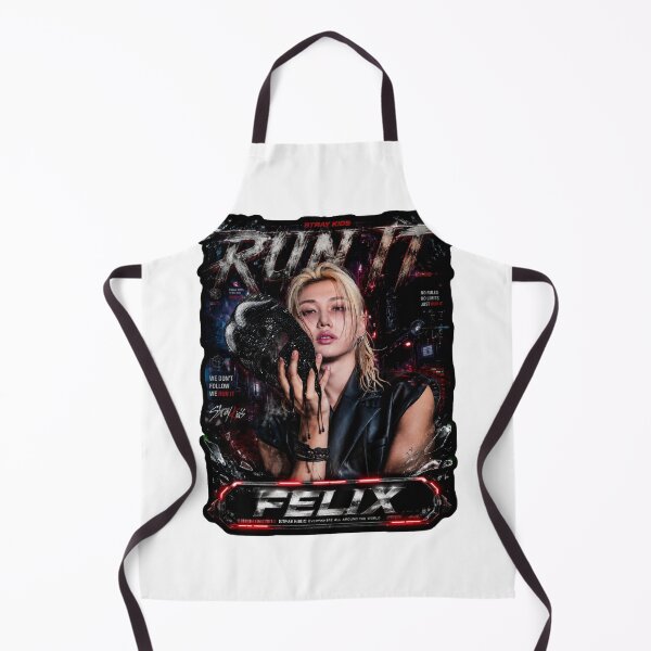 Item preview, Lee Felix Run It Dark Red Electric Cyberpunk Poster designed and sold by Valeree Store.