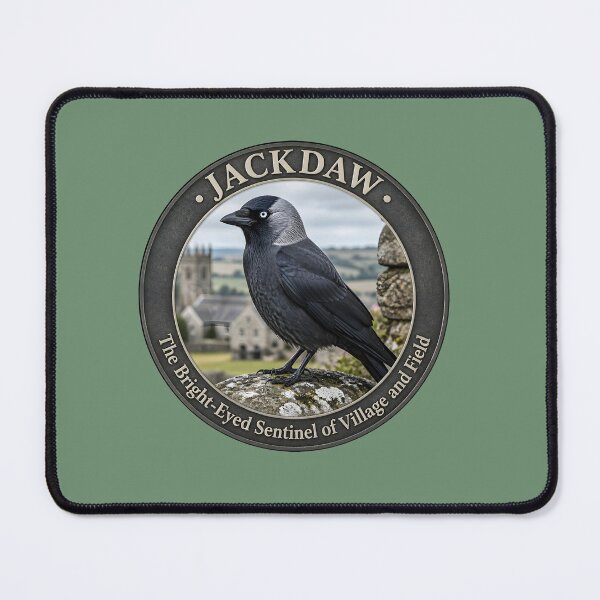 Item preview, JACKDAW – The bright eyed sentinel of village and field designed and sold by The Digital Compass.