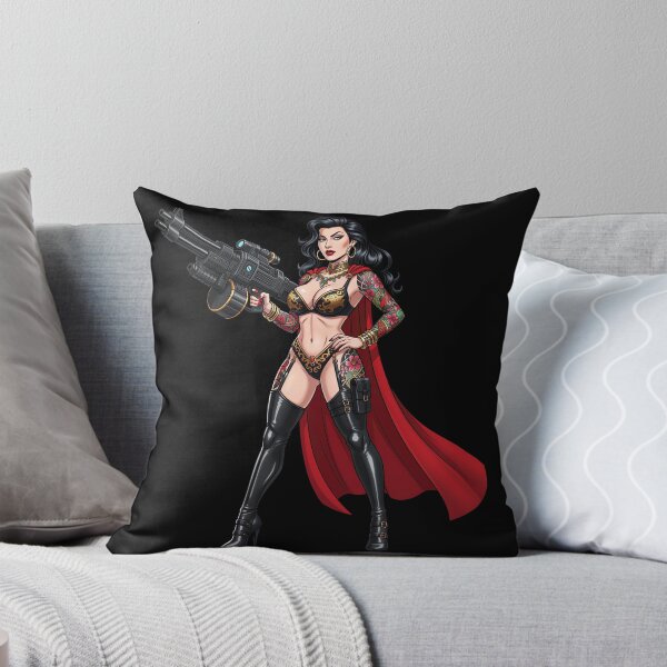 Item preview, Sci Fi Warrior Pinup Tattoo Girl designed and sold by HolaJosephina.