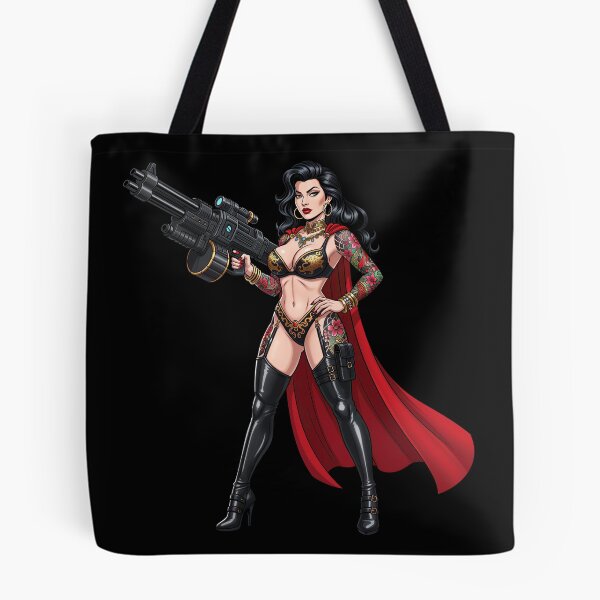 Artikelvorschau, Sci Fi Warrior Pinup Tattoo Girl entworfen und verkauft von HolaJosephina.