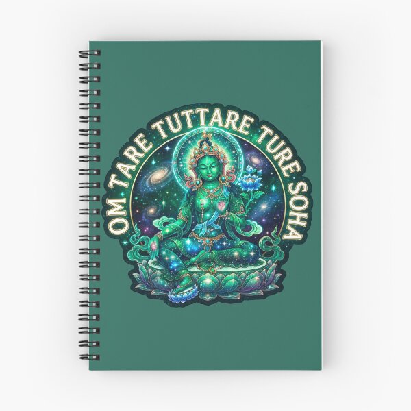 Item preview, Green Tara Mantra Om Tate Tuttare  designed and sold by shantilovesart.