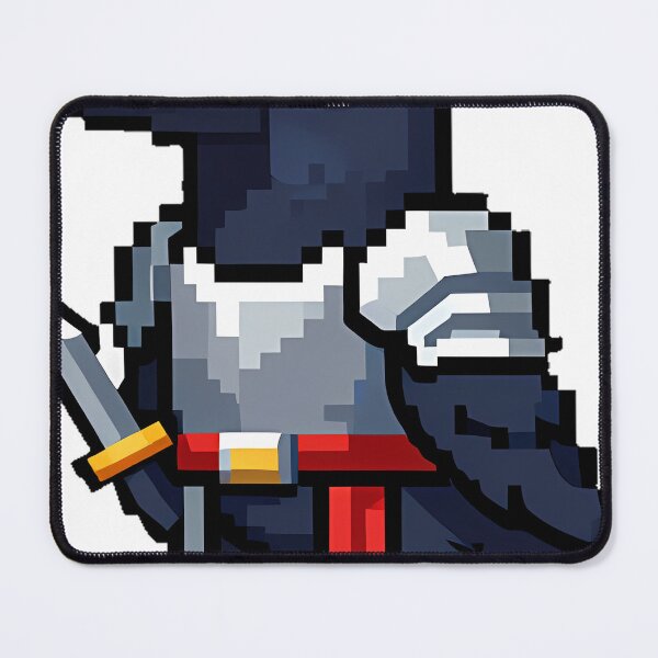 Item preview, 8-Bit Crow Pixel Knight designed and sold by pumsquare.