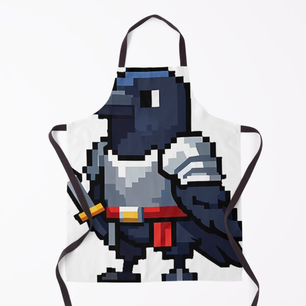 Aperçu de l'œuvre 8-Bit Crow Pixel Knight créée et vendue par pumsquare.