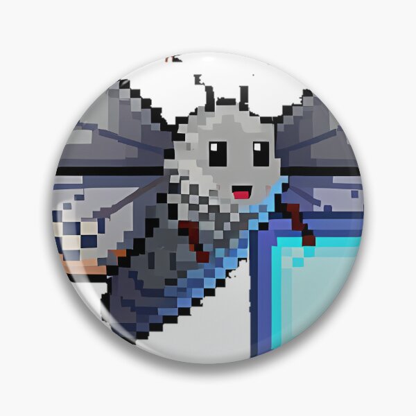 Item preview, Pixel Moth Drawn to Screen designed and sold by pumsquare.