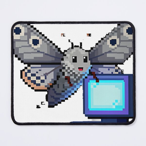 Item preview, Pixel Moth Drawn to Screen designed and sold by pumsquare.