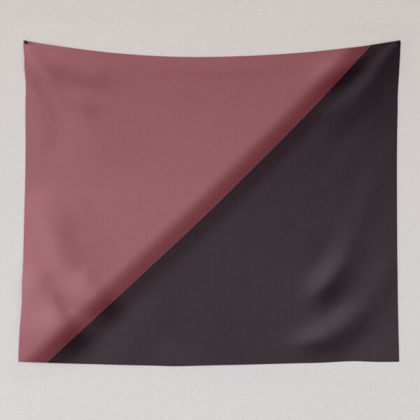 Item preview, Minimalist Dusty Rose and Eggplant designed and sold by pluielegere.