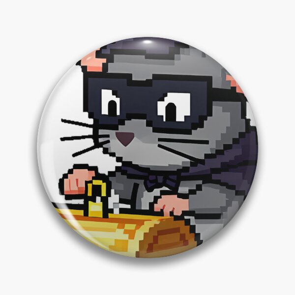 Item preview, 8-Bit Mouse Thief with Lockpick designed and sold by pumsquare.