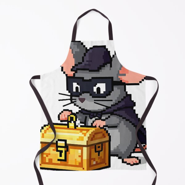 Item preview, 8-Bit Mouse Thief with Lockpick designed and sold by pumsquare.