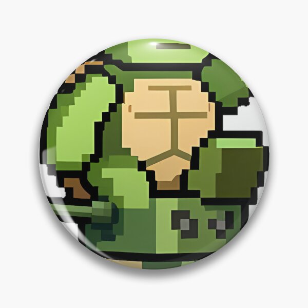 Item preview, Pixel Turtle Tank Commander designed and sold by pumsquare.
