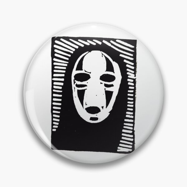 Item preview, No-Face (Kaonashi) Woodcut print designed and sold by lorcagrimes.