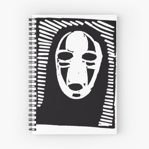 Item preview, No-Face (Kaonashi) Woodcut print designed and sold by lorcagrimes.