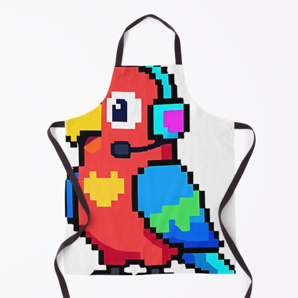 Item preview, 8-Bit Parrot Translator Bot designed and sold by pumsquare.