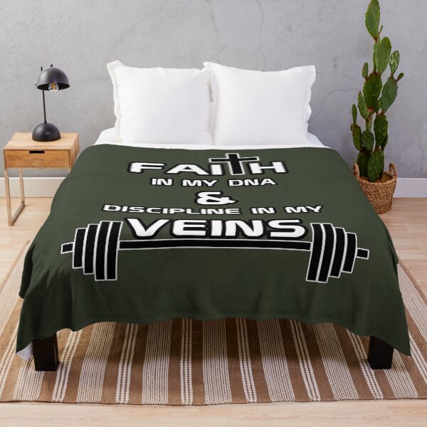 Item preview, Faith In My DNA Discipline In My Veins Christian Identity designed and sold by Bezuiden.