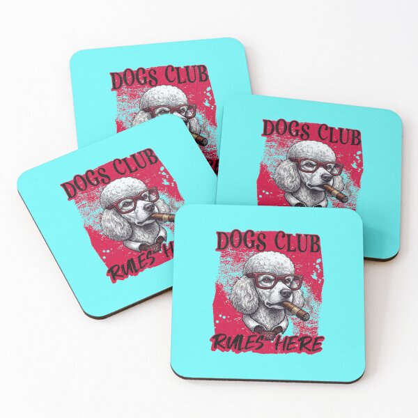 Item preview, White Poodle Boss Design – Funny White Poodle with Cigar Mafia Style Gift designed and sold by PixelsPaws.