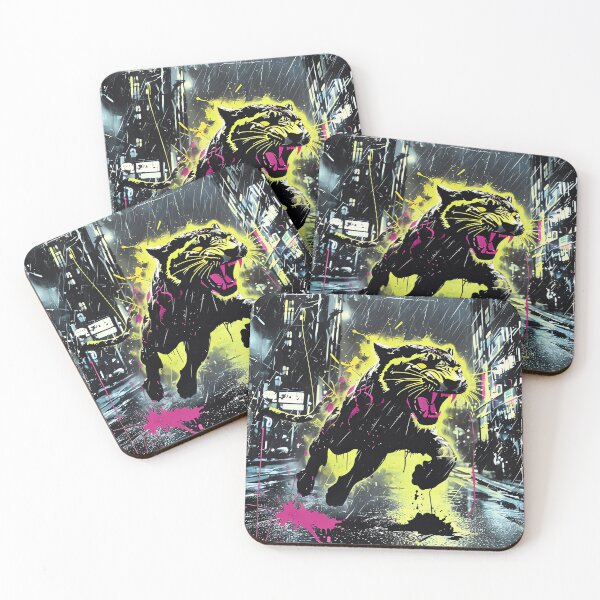 Item preview, Neon Prowler designed and sold by ONYX Pixee.
