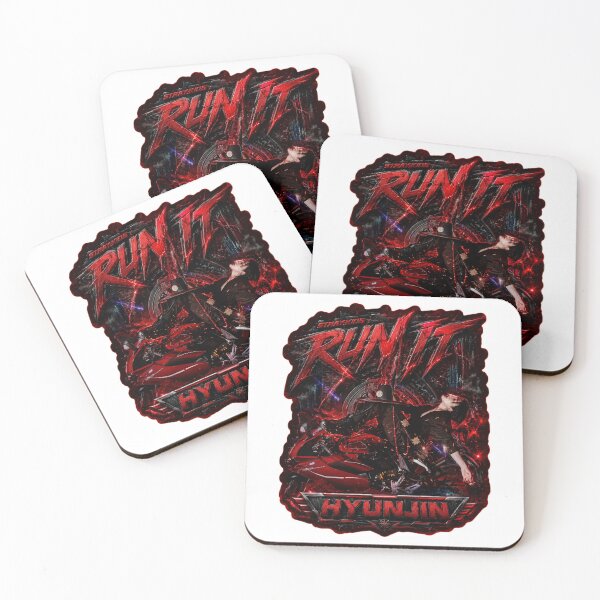 Item preview, Stray Kids Hyunjin Run It crimson flame performance art designed and sold by Valeree Store.
