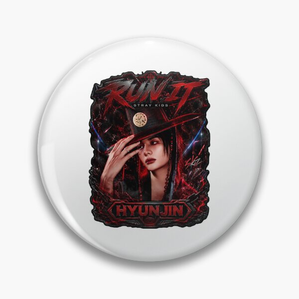 Item preview, SKZ Prince Hyunjin Run It Crimson Lightning Visual Art designed and sold by Valeree Store.