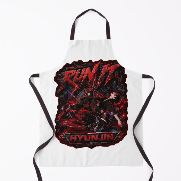 Aperçu de l'œuvre Stray Kids Hyunjin Run It performance art de la flamme cramoisie créée et vendue par Valeree Store.