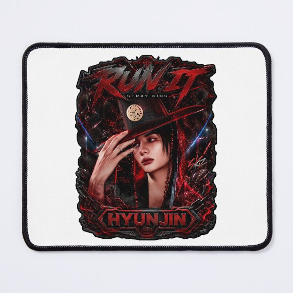 Item preview, SKZ Prince Hyunjin Run It Crimson Lightning Visual Art designed and sold by Valeree Store.
