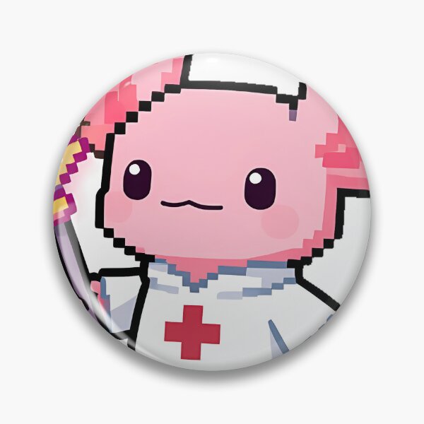 Item preview, Pixel Axolotl Healer designed and sold by pumsquare.