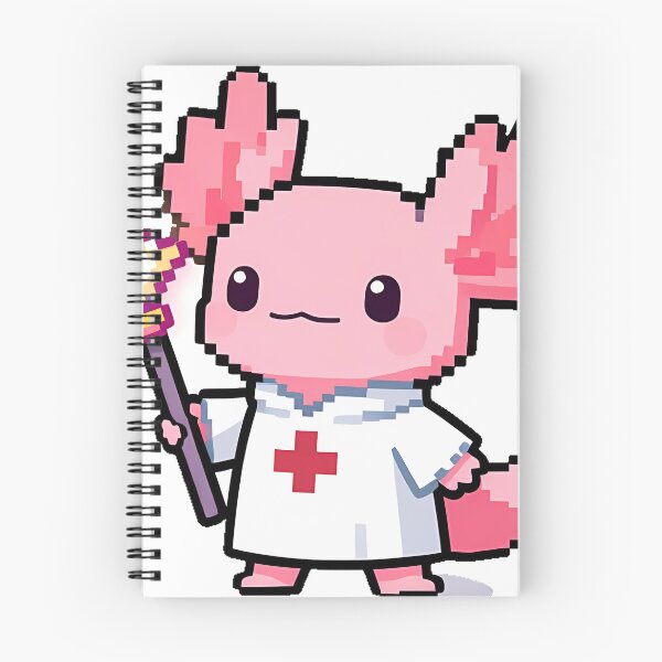 Item preview, Pixel Axolotl Healer designed and sold by pumsquare.