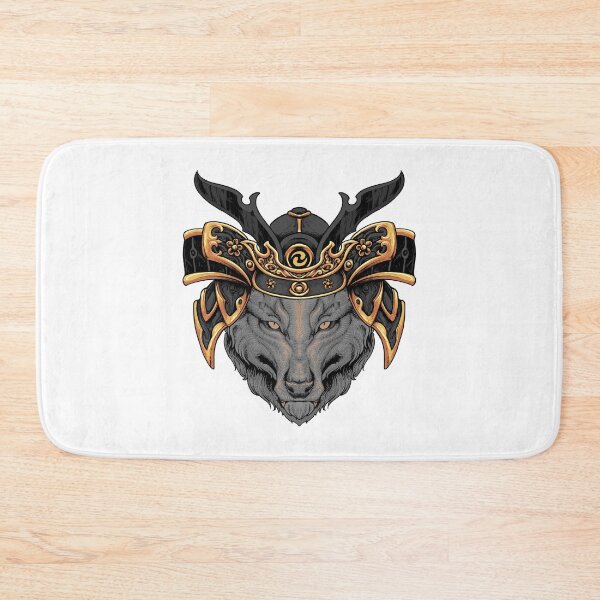 Item preview, Samurai Wolf Warrior Mask designed and sold by Rogue Heart Collective™.